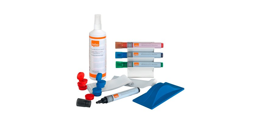 Komplettes Set für Whiteboards - Nobo