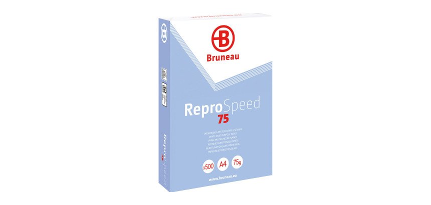 Carta per stampe e fotocopie A4 Bruneau Reprospeed 75g risma da 500 fogli