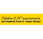 2+1 Confezioni Post-it super sticky Boost 76 x 76 mm 90 ff 5 unità 1 confezione in omaggio