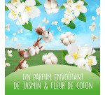 Lessive liquide Omo Jasmin & fleurs de coton - 40 lavages - Bidon de 1,8 L