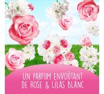 Lessive liquide Omo Rose & lilas blanc - 40 lavages - Bidon de 1,8 L