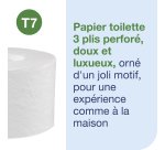 Toilet Paper Tork Premium T7 triple thickness - 18 rolls of 550 sheets