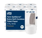 Toilet Paper Tork Premium T7 triple thickness - 18 rolls of 550 sheets