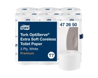 Toilettenpapier mit drei Lagen Tork Premium T7 - 18 Rollen mit 550 Blättern