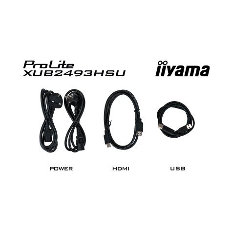 Ecran PC 24" (60,5 cm) iiyama ProLite XUB2493HSU-B6