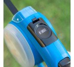 Correa retráctil para perros Luz led 4 m compartimento para bolsas y reloj digital