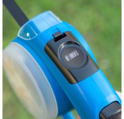Correa retráctil para perros Luz led 4 m compartimento para bolsas y reloj digital