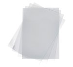 Couverture de reliure PVC 15/100 transparente incolore LEITZ - Paquet de 100