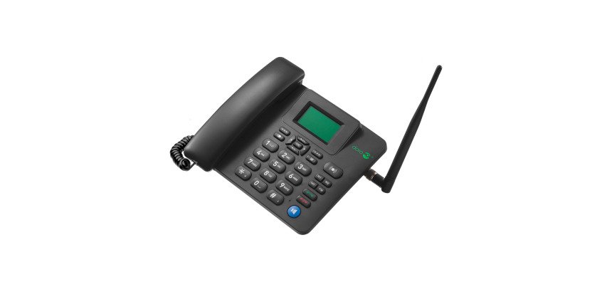 Doro téléphone filaire 4100H Mobile 4G (Simphone LTE+3G+2G)  Noir