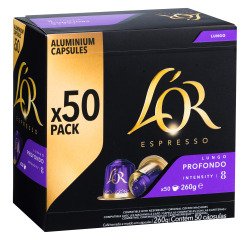 Koffiecapsules L'Or Espresso Lungo Profondo - doos van 50 stuks