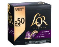 Capsules de café L'Or Espresso Supremo - Boîte de 50
