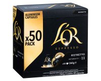 Koffiecapsules L'Or Espresso Ristretto - doos van 50 stuks