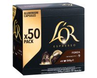 Koffiecapsules L'Or Espresso Forza - doos van 50 stuks