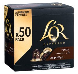 Koffiecapsules L'Or Espresso Forza - doos van 50 stuks