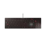 Clavier filaire silencieux Cherry KC 6000 SLIM - AZERTY
