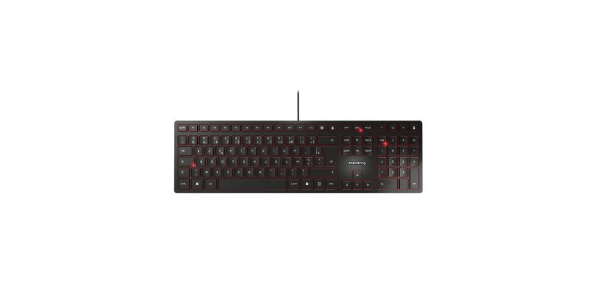 Clavier filaire silencieux Cherry KC 6000 SLIM - AZERTY