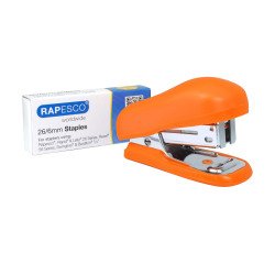 Mini agrafeuse de bureau Rapesco Bug - agrafes 24/6 et 26/6 - capacité 12 feuilles
