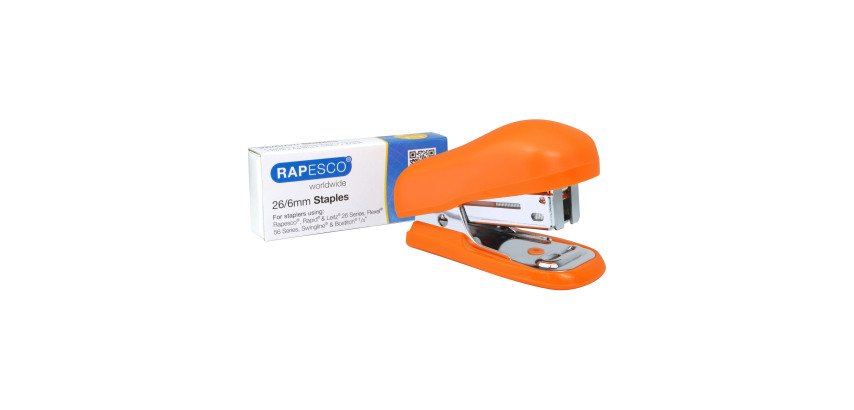 Mini agrafeuse de bureau Rapesco Bug - agrafes 24/6 et 26/6 - capacité 12 feuilles