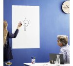 Rouleau tableau blanc adhésif Velleda 100 x 200 cm