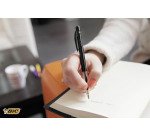 Stylo bille Bic M10 rétractable pointe 1 mm - écriture moyenne
