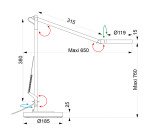 Lampe de bureau VIVA - Aluminor - 10 W