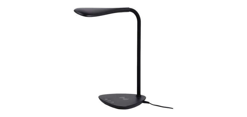 Lampe de bureau SHELBY - avec chargeur à induction QI