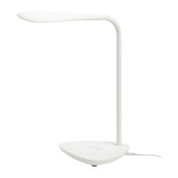 Lampe de bureau SHELBY - avec chargeur à induction QI