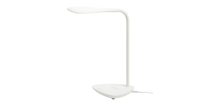 Bureaulamp SHELBY - met QI-inductielader