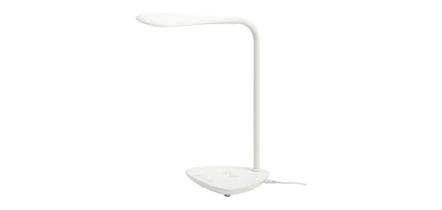 Lampe de bureau SHELBY - avec chargeur à induction QI