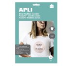 Papel transfer A4 prendas blancas Apli 10 hojas