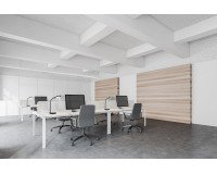 Lampe de bureau SHELBY - avec chargeur à induction QI