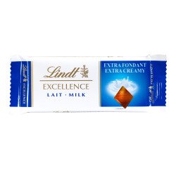 Mini tablette chocolat lait Excellence Lindt - 35 g
