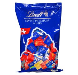 Napolitains Swiss Premium Chocolate Lindt - Sachet de 1 kg - 154 pièces