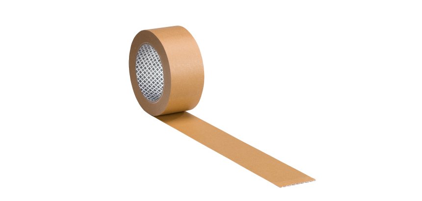 Cinta adhesiva de kraft marrón Bruneau 85 g/m² 50 mm x 50 m