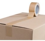 Cinta adhesiva de kraft marrón Bruneau 85 g/m² 50 mm x 50 m