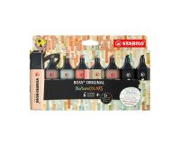 Subrayador Stabilo Boss colores surtidos nature - Paquete de 8