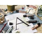 Surligneur Stabilo Boss couleurs assorties nature - Pochette de 8