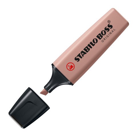 Subrayador Fluorescente STABILO Boss Original Castaño glaseado