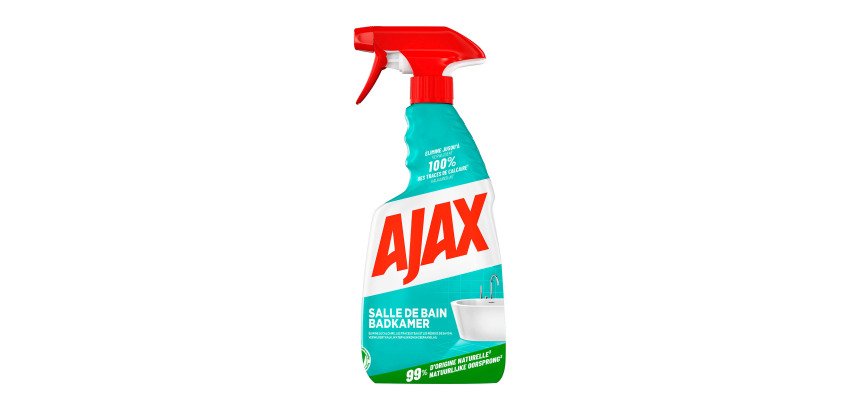 Nettoyant anticalcaire Ajax Salle de bain - Spray de 500 ml
