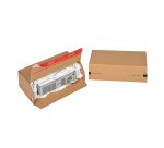 Carton d'expédition à fond automatique et fermeture autocollante ColomPac® Eurobox