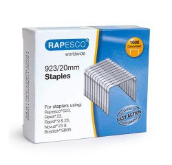 Agrafes 923/20, 1.000 pièces, galvanisé