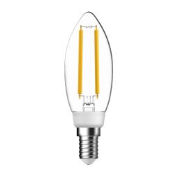 Ampoule LED - E14 - 2,3W - Flamme à filament