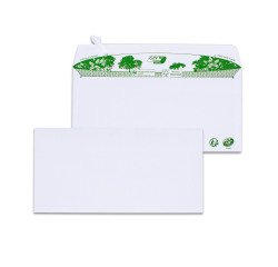 Umschlag Recycling 110 x 220 mm ERA PURE GPV 80 g, weiß, ohne Fenster - Box mit 200 + 1 GRATIS-Box
