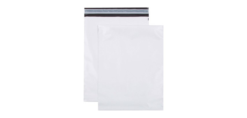 Pochette plastique d'expédition 275 x 365 mm 60 microns - Paquet de 100