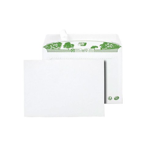 Enveloppe recyclée ERAPURE 162 x 229 mm 80 g sans fenêtre - Boîte de 200