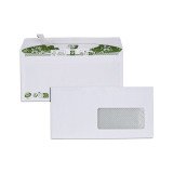 Enveloppe recyclée ERAPURE 110 x 220 mm 80 g avec fenêtre 45x100mm - Boîte de 200