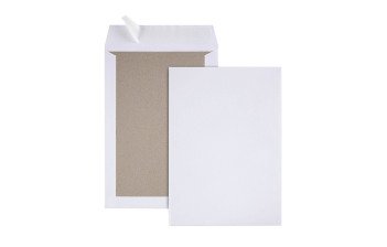 Pochettes dos carton