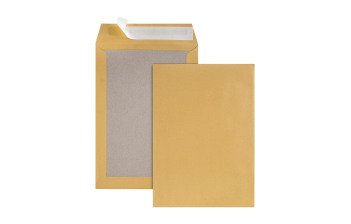 Pochettes dos carton