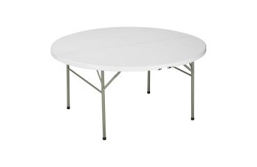 Mesa plegable redonda con asa Valiz' Ø 154 x Alt 74 cm