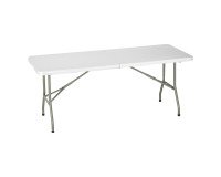 Mesa plegable rectangular con asa Valiz' An 182 x Alt 74 x Fon 75 cm